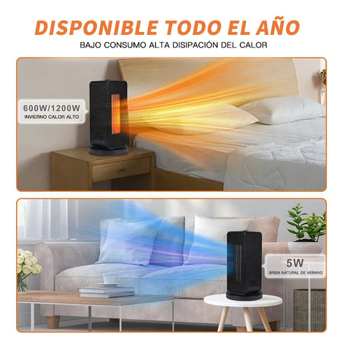 Aquecedor De Ar Elétrico 3 Níveis Aquecedor 1500w