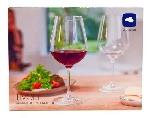 transparente Copas de vino tinto Leonardo Daily 6 unidades 