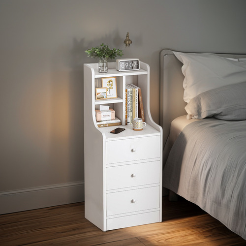 Con 3 Cajónes Buro De Madera Modernos Minimalista Recamara