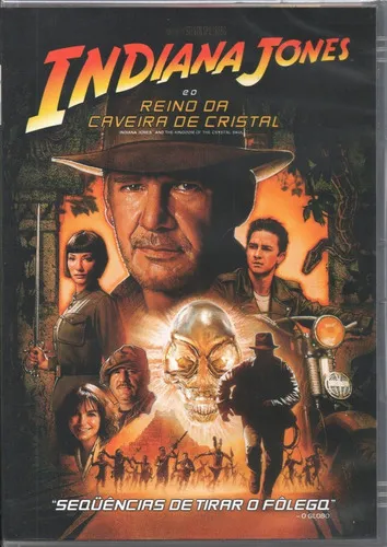 DVD de Indiana Jones y el reino de la calavera de cristal