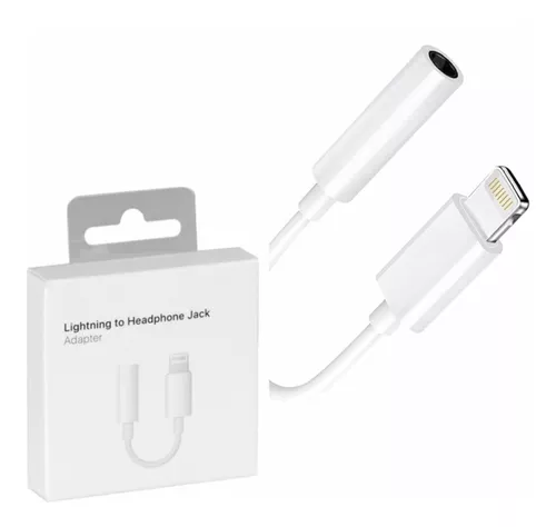 Cable Lightning A Jack 3.5 Auricular P/ iPhone 8 Al 14