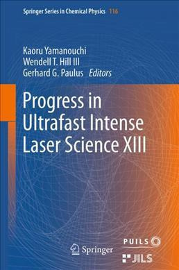 Libro Progress In Ultrafast Intense Laser Science Xiii - ...