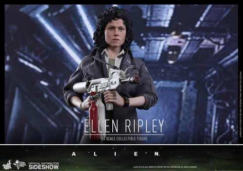 Ellen Ripley 1/6 Alien Xenomorph Insolation Hot Toys Sellado