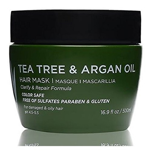 Máscara Luseta Árbol De Té Aceite De Pelo 16,9 Oz