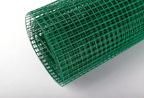 Malla Tejido Metalico Verde 25x25x1,6  1m X 25m Lacueva
