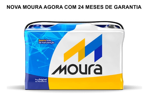 Bateria Moura 60ah - Chevrolet Montana (2003 A 2018) M60gd