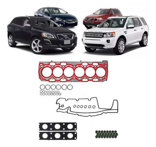 Kit Junta Retifica S80 Xc90 Freelander 2 3.2 6cc 2006/ C/ret