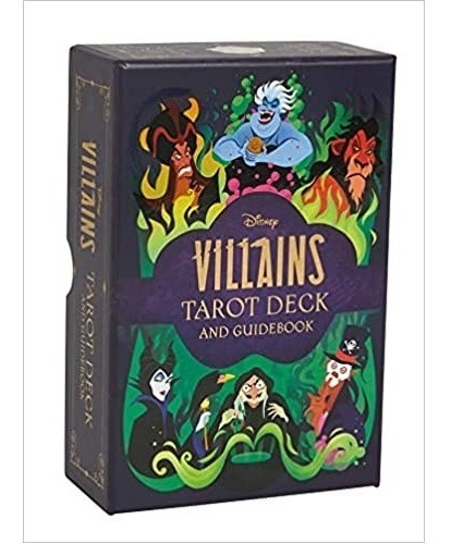 Libro Guia Y Cartas Tarot Villanos Disney Luxury Art Ursula