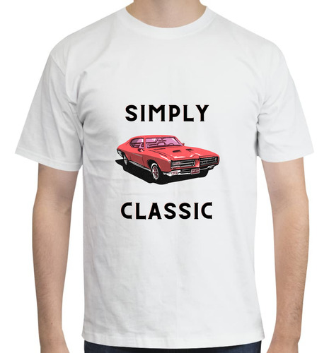 Playera Diseño Simply Classic - Carro Clásico - Vintage
