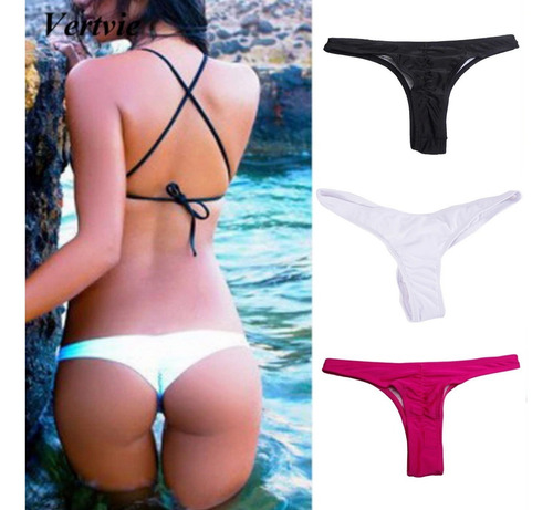 Bikini Malla Colaless, Traje De Baño Dama. Varios Colores