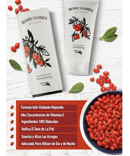 Crema De Goji - Mejor Que Oxys - 50 Ml Goji Cream