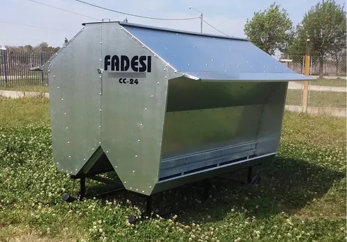 Comedero Autoconsumo Feedlot Creep Feeding Vacuno 3 Ton