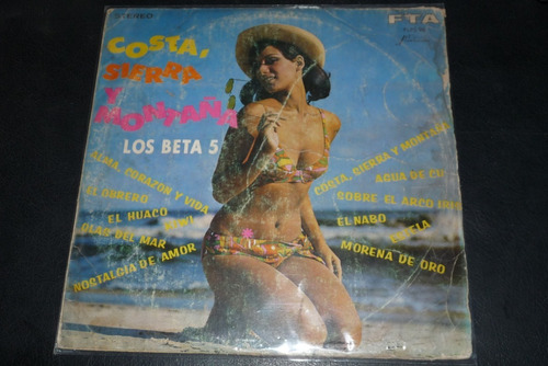 Jch- Los Beta 5 Costa Sierra Y Montaña Guarachas Cumbias Lp