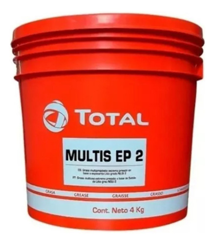 Grasa Litio Total Balde 4kg Multis Ep2 X 4 Kg