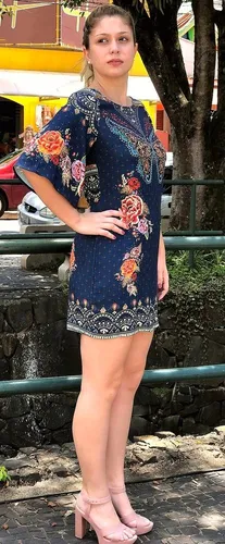 Vestido curto borboleta mistica 2025