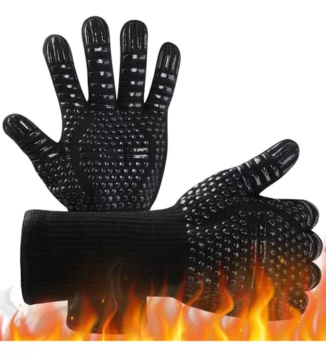 Nasjac Guantes de Barbacoa, Guantes Asador de Parrilla para Horno