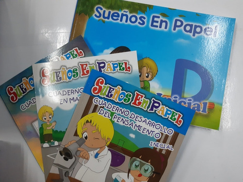 Imagen 2 de 7 de Sueños En Papel D Contiene Tres Cartillas
