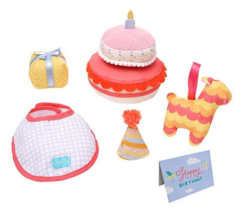 Manhattan Toy Stella Collection Birthday Party 6 Piezas Baby