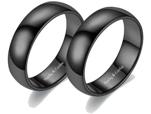 Anillos de titanio para parejas hotsell