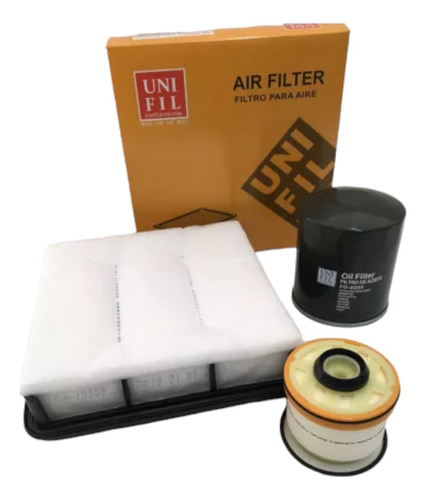 Kit Filtros Mitsubishi L200 Diesel 2.5l 2012-2018