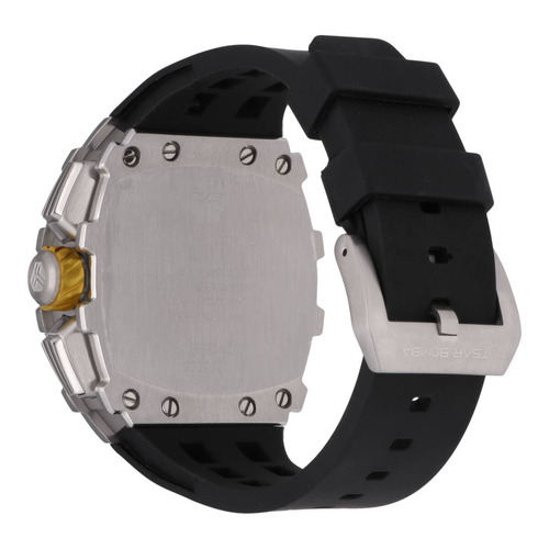 Reloj Tsar Bomba Hombre Lujo Tonneau Cronógrafo Impermeable