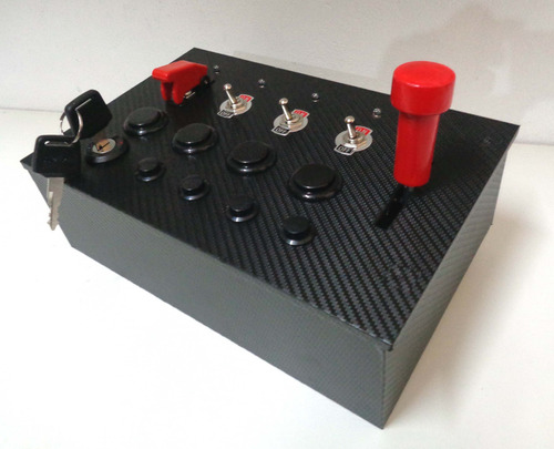 Button Box Joystick 14 Funções Usb Pc Euro Truck Simulator