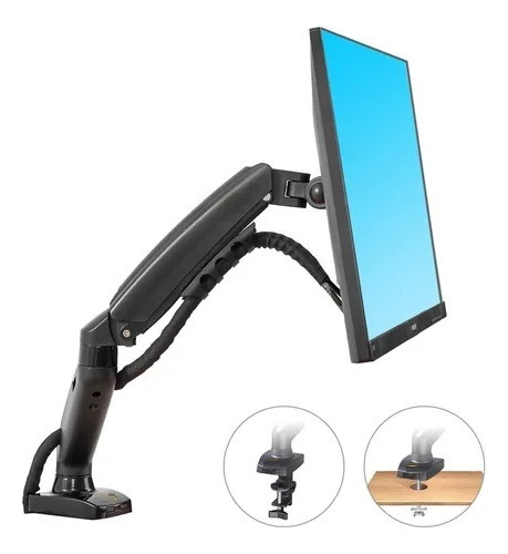 Soporte Monitor Led Escritorio De 17 A 27. Vea Video En Pc!!