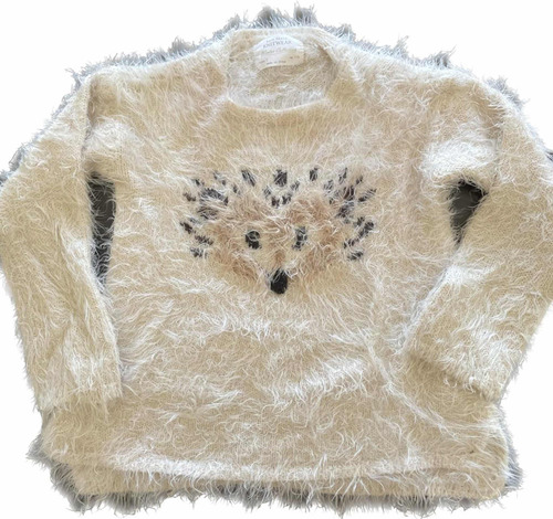 Sweater Nena Talle 5. Peluche. Zara. Usado