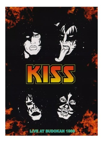 Kiss Live At Budokan In Tokyo Concierto Dvd