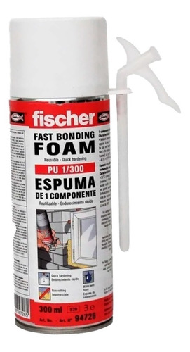 Espuma Poliuretano Expandido X 300 Ml Profesional Fischer 