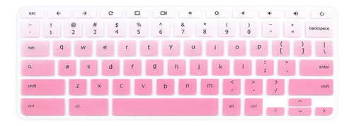 Protector De Teclado Rosa Degrade Para Acer Chromebook