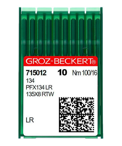 20 Agujas Groz-beckert® 134 Lr/135x8rtw/pfx134lr- 100/16