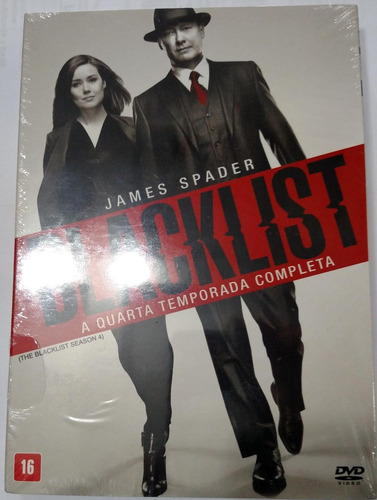 Box Original: The Blacklist Lista Negra 4ª Temporada 6 Dvd's