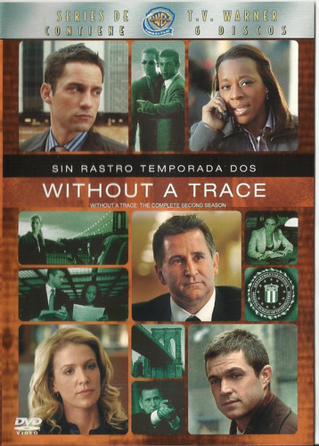 Without A Trace Sin Rastro Temporada 2 Dvd Serie Nuevo