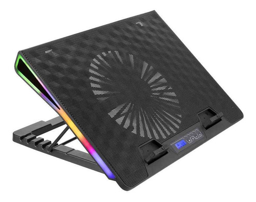 Base Para Notebook Gamer Nbc 500bk Com Led Rgb Com Garantia