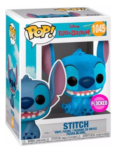 Funko Pop Disney Stitch #1045 Flocked Exclusive
