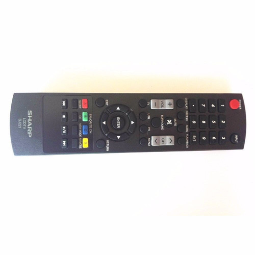 Nuevo Control Remoto Gj221 Para Sharp Lcd Led Tv Lc43le551u 