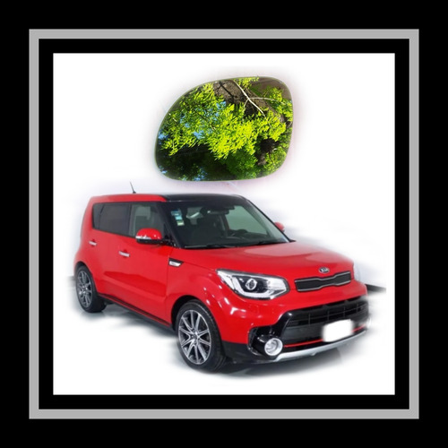 Kia Soul 2016-2019 Luna Espejo Con Sensor Izquierda Original