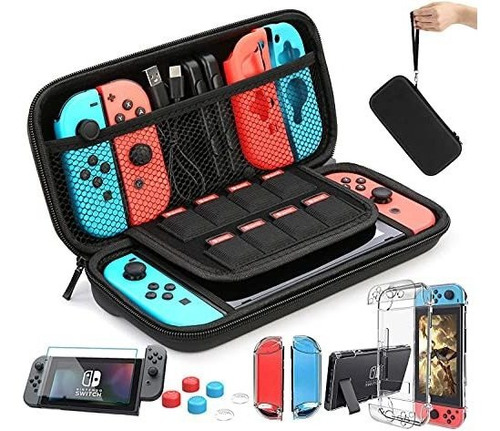 Funda Para Nintendo Switch Protector Pantalla 9 En 1