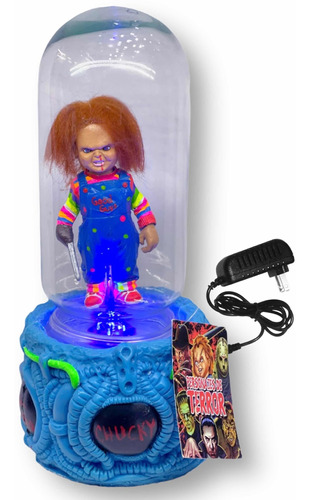 Lámpara Capsula Chucky Menacing Childs Play 3