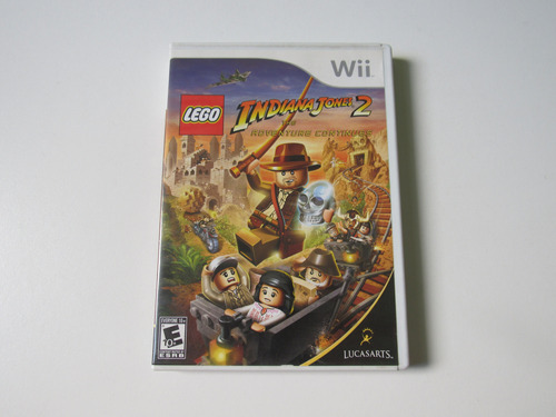 Lego Indiana Jones 2 Original Nintendo Wii Ntsc
