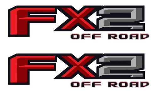 Sticker Fx2 Off Road Costado De Batea Compatible Con F150 F3