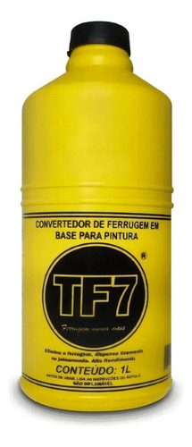 Convertedor De Ferrugem Tf7 1litro Neutralizador De Ferrugem