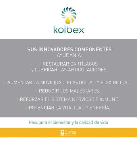 Imagen 7 de 10 de Multivitaminico Kolbex - Suplemento Alimenticio - 2 Meses
