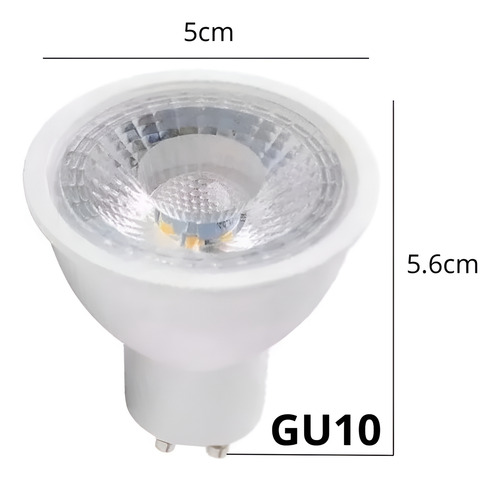 Pack X 2 Aplique Bidireccional Porta Gu10 Incluida Ip54
