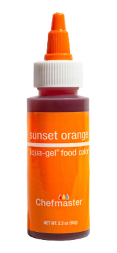 Chefmaster Naranja Ocaso / Sunset Orange 2.3 Oz (65g)