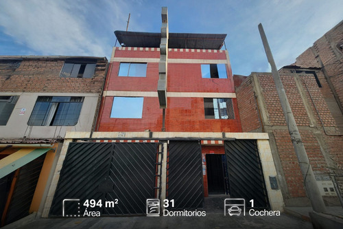 Vendo Propiedad Con Hotel Rentable 32 Habitaciones