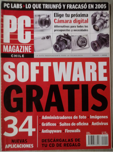 Pack 12 Revistas Del 2006 - Pc Magazine Chile Vol. 19