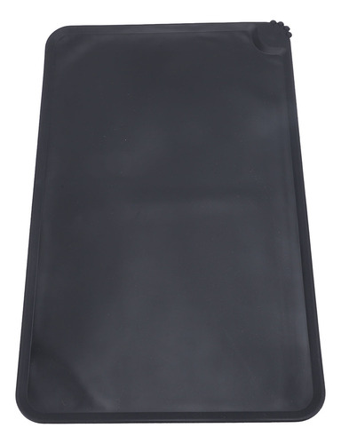 Alfombrilla Antideslizante De Silicona Negra Para Alimentaci