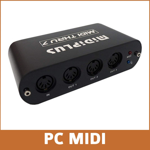 Imagen 3 de 10 de Midiplus Midi Thru 7 Interfaz Midi Usb 1 Midi In 7 Midi Out
